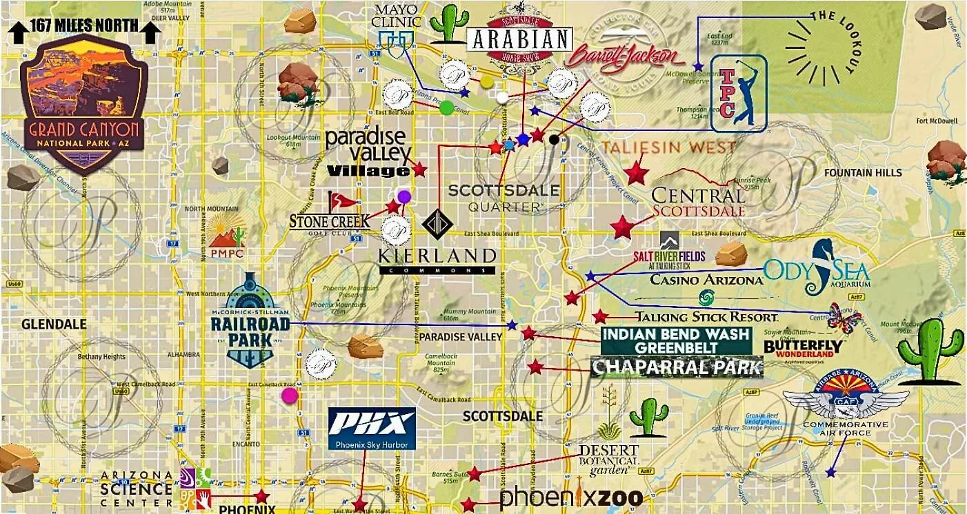 Walk Score 81-Shopping District-King Bed-Parking - G4004 Scottsdale